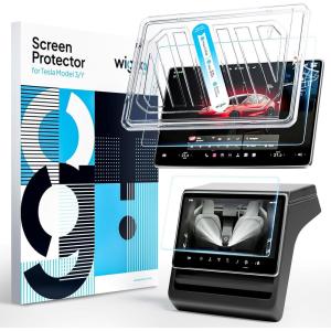 imageWigoo 2026 Tesla Model Y Juniper Premium amp Performance Screen Protector Matte No Glare amp Fingerprint Tesla Model Y Juniper 2026 Accessories 16 Tempered Glass Protector with Alignment KitMatte