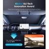 imageWigoo for Jeep Wrangler Windshield Sunshade OEM Design 100 Sun Blockage Foldable Heat Insulation Sun Shade with Storage Bag for Jeep Wrangler 20182026 Silver Coating3Model S 20162026