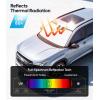imageWigoo for Jeep Wrangler Windshield Sunshade OEM Design 100 Sun Blockage Foldable Heat Insulation Sun Shade with Storage Bag for Jeep Wrangler 20182026 Silver Coatingfor Subaru Forester 20192026