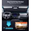 imageWigoo for Jeep Wrangler Windshield Sunshade OEM Design 100 Sun Blockage Foldable Heat Insulation Sun Shade with Storage Bag for Jeep Wrangler 20182026 Silver Coatingfor Chevrolet Silverado 150020192026