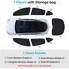 image:imageWigoo 2026 Upgrade 8PCS Full Set Window Sunshade for Tesla Model Y Juniper 20252026 7Layer Cooler amp Blacker IceCrystal Tech with Windshield for Sun Block Baby Camping Privacy Napping Relax7 PCS for Model Y 20202024