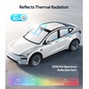 image:imageWigoo 2026 Upgrade 8PCS Full Set Window Sunshade for Tesla Model Y Juniper 20252026 7Layer Cooler amp Blacker IceCrystal Tech with Windshield for Sun Block Baby Camping Privacy Napping Relax8PCS for Model Y Juniper