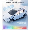 image:imageWigoo 2026 Upgrade 8PCS Full Set Window Sunshade for Tesla Model Y Juniper 20252026 7Layer Cooler amp Blacker IceCrystal Tech with Windshield for Sun Block Baby Camping Privacy Napping Relax6PCS for Model 3 Highland 20242026