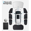 image:imageWigoo 2026 Upgrade 8PCS Full Set Window Sunshade for Tesla Model Y Juniper 20252026 7Layer Cooler amp Blacker IceCrystal Tech with Windshield for Sun Block Baby Camping Privacy Napping Relax8PCS for Pacifica 20172026