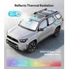 image:imageWigoo 2026 Upgrade 8PCS Full Set Window Sunshade for Tesla Model Y Juniper 20252026 7Layer Cooler amp Blacker IceCrystal Tech with Windshield for Sun Block Baby Camping Privacy Napping Relax8PCS for 4Runner 20102024