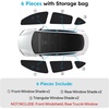 image:imageWigoo 2026 Upgrade 8PCS Full Set Window Sunshade for Tesla Model Y Juniper 20252026 7Layer Cooler amp Blacker IceCrystal Tech with Windshield for Sun Block Baby Camping Privacy Napping Relax6PCS for Model 3 Highland 20242026