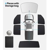 image:imageWigoo 2026 Upgrade 8PCS Full Set Window Sunshade for Tesla Model Y Juniper 20252026 7Layer Cooler amp Blacker IceCrystal Tech with Windshield for Sun Block Baby Camping Privacy Napping Relax6PCS for 1500 20192026