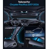 image:imageWigoo 2026 Upgrade 8PCS Full Set Window Sunshade for Tesla Model Y Juniper 20252026 7Layer Cooler amp Blacker IceCrystal Tech with Windshield for Sun Block Baby Camping Privacy Napping Relax8PCS for Pacifica 20172026