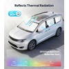 image:imageWigoo 2026 Upgrade 8PCS Full Set Window Sunshade for Tesla Model Y Juniper 20252026 7Layer Cooler amp Blacker IceCrystal Tech with Windshield for Sun Block Baby Camping Privacy Napping Relax8PCS for Pacifica 20172026