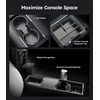 image:imageWigoo Center Console Organizer for Tesla Model Y Juniper Only Premium amp Performance 2025 2026 and All Model 3 Highland Accessories DoubleLayer Storage Smooth Sliding 2PCS BlackGrey