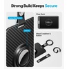 image:imageWigoo Key Card Holder for Tesla with AirTag Slot ScratchResistant Carbon Fiber Texture Hard PC Key Card Case with Keychain for Model 3YSX Cybertruck Accessories 2PackBlack Hard Shell