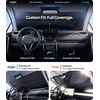 image:imageWigoo Windshield Sun Shade Umbrella for Tesla Model Y 100 Sun Blockage Ice Cooling Fabric Foldable Heat Insulation Front Window Sunshade Umbrella for Tesla Model Y 20202026 JuniperSpecific