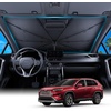 image:imageWigoo Windshield Sun Shade Umbrella for Tesla Model Y 100 Sun Blockage Ice Cooling Fabric Foldable Heat Insulation Front Window Sunshade Umbrella for Tesla Model Y 20202026 JuniperUniversal