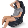 image:imageWigoo Microfiber Car Seat Cover Towel Waterproof amp Sweatproof OdorProof for Use After Gym Universal Fit Machine Washable NonSlip Backing Seat Covers for Car Truck SUV Van 1 Pack GrayBlack
