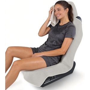 image:imageWigoo Microfiber Car Seat Cover Towel Waterproof amp Sweatproof OdorProof for Use After Gym Universal Fit Machine Washable NonSlip Backing Seat Covers for Car Truck SUV Van 1 Pack GrayGray