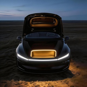 image:imageWigoo Tesla Model Y Accessories Trunk COB Light StripToolFree amp Damageless Installation Seamless and Uniform Glow Waterproof amp Dimmable Fit for 20202026 Tesla Model Yjuniper Cool White Light3MY20202025FrunkWarm White